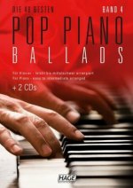 Die 40 besten Pop Piano Ballads, m. 2 Audio-CDs. Bd.4