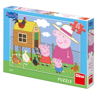Puzzle Peppa Pig Slepičky 24 dílků