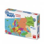 Puzzle Mapa Evropa
