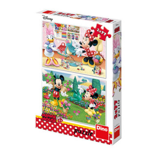 Puzzle 2x77 Pracovitá Minnie