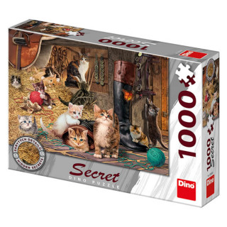 Puzzle 1000 Kočky secret collection