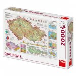 Puzzle 2000 Mapy České republiky
