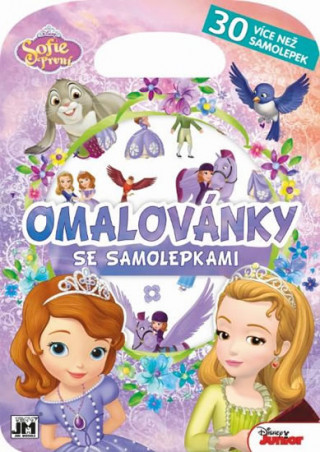 Omalovánky se samolepkami Sofie První