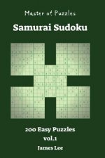 Master of Puzzles - Samurai Sudoku 200 Easy vol. 1