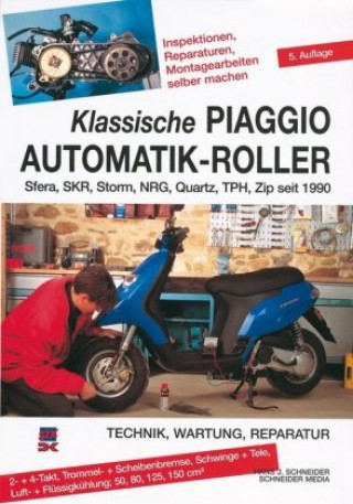 Klassische Piaggio Automatik-Roller (Hans J. Schneider)(Miękka)