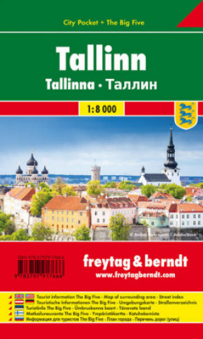 Tallinn City Pocket + the Big Five Waterproof 1:8 000