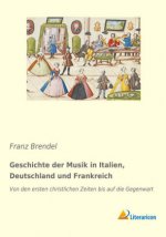 Geschichte der Musik in Italien, Deutschland und Frankreich