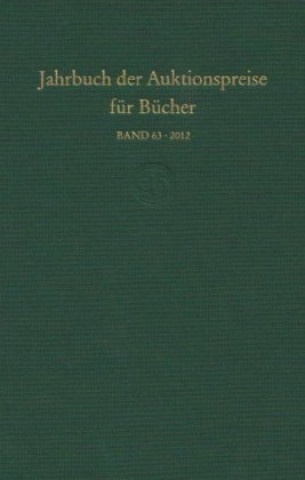 Jahrbuch der Auktionspreise für Bücher, Handschriften und Autographen (Buch)