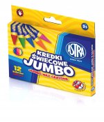 Kredki świecowe Jumbo 12 kolorów