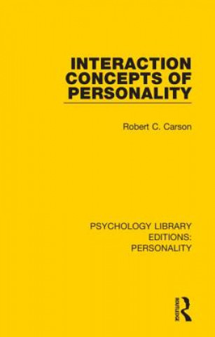 Interaction Concepts of Personality