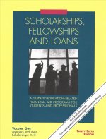 Scholarships, Fellowships and Loans: 3 Volume Set: A Guide to Education-Related Financial Aid Programs for Students and Professionals