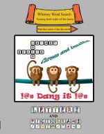 Whimsy Word Search, Curses and Insults, Letters and Pictograms