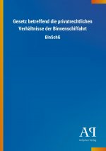 Gesetz betreffend die privatrechtlichen Verhältnisse der Binnenschiffahrt