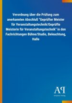 Verordnung über die Prüfung zum anerkannten Abschluß 