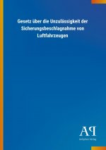Gesetz über die Unzulässigkeit der Sicherungsbeschlagnahme von Luftfahrzeugen
