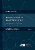 Metallmatrixverbunde mit Verstärkungselementen aus metallischem Glas Ni Nb2 Ta2 - Herstellung und Charakterisierung