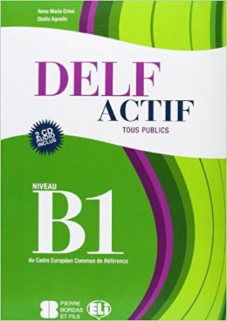 DELF ACTIF B1 TOUS PUBLICS BOOK + 2CD