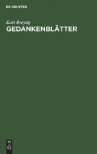 Gedankenblatter