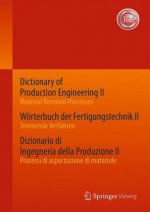 Dictionary of Production Engineering II - Material Removal Processes Woerterbuch der Fertigungstechnik II - Trennende Verfahren Dizionario di Ingegner