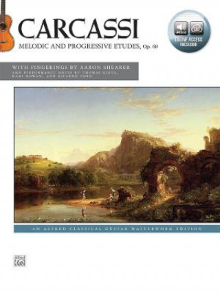 Carcassi: Melodic and Progressive Etudes, Opus 60, m. 1 Buch, m. 1 Online-Zugang