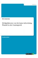 Erfolgsfaktoren von In-Game-Advertising. Wandel in der Gamingwelt