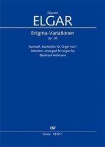 Enigma-Variationen op. 36. Auswahl, bearbeitet für Orgel von Eberhard Hofmann, Partitur