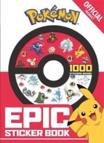 Official Pokemon Epic Sticker Book