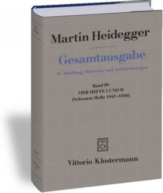 Vier Hefte I und II (Martin Heidegger,Peter Trawny)(Twarda)