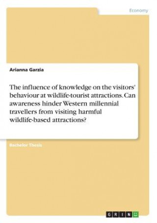The influence of knowledge on the visitors' behaviour at wildlife-tourist attractions. Can awareness hinder Western millennial travellers from visitin