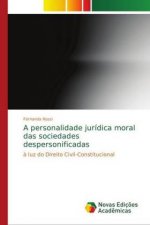 A personalidade jurídica moral das sociedades despersonificadas