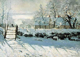 Monet: Straka v zimě - Puzzle/2000 dílků