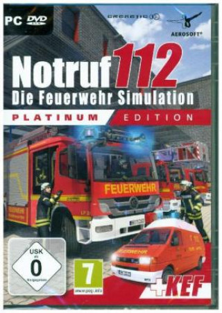 Notruf 112, Die Feuerwehr Simulation, 1 DVD-ROM (Platinum Edition)