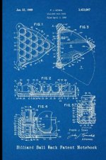 Billiard Ball Rack Patent Notebook