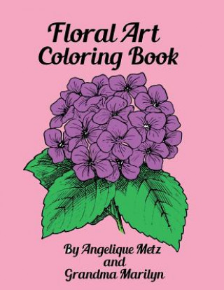 Floral Art Coloring Book