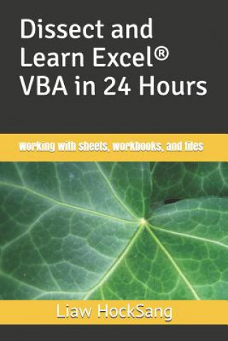 Dissect and Learn Excel(R) VBA in 24 Hours