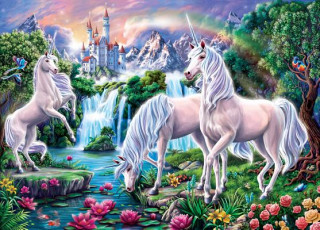 Puzzle Unicorn Paradise