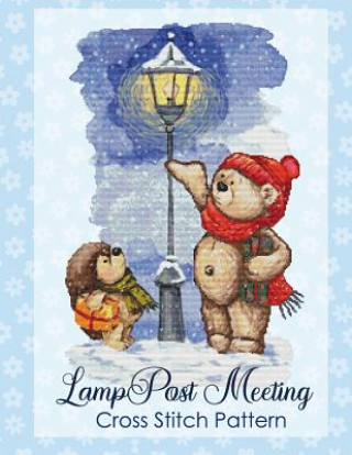 Lamppost Meeting Cross Stitch Pattern