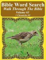 Bible Word Search Walk Through The Bible Volume 63: 1 Chronicles #2 Extra Large Print