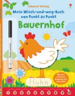 Mein Wisch-und-weg-Buch von Punkt zu Punkt - Bauernhof