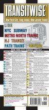 Streetwise Map New York Transitwise - Laminated City Center Street Map of New York Transitwise