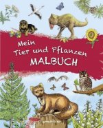 Mein Tier und Pflanzen Malbuch