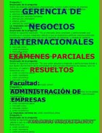 Gerencia de Negocios Internacionales-Ex