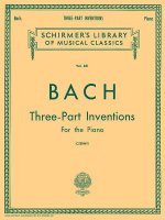 15 Three-Part Inventions: Piano Solo