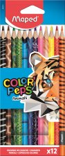 Pastelky Maped Color Peps Animal 12ks