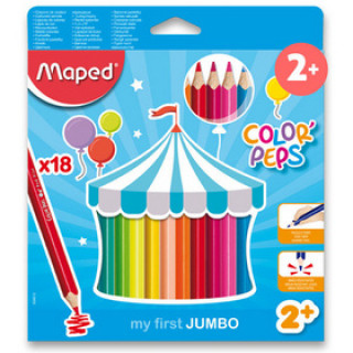 Pastelky Maped Jumbo 24barev
