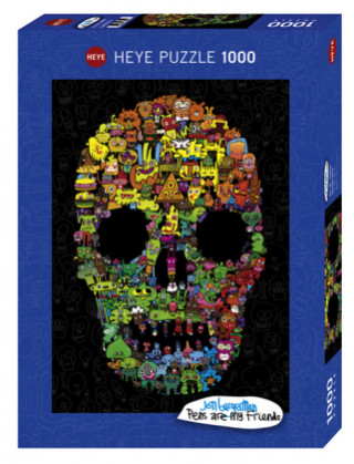 Doodle Skull Puzzle 1000 Teile