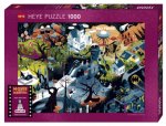 Tim Burton Films Puzzle 1000 Teile
