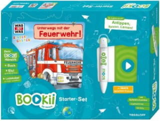 BOOKii Starter-Set - Was ist was Kindergarten - Komm mit zur Feuerwehr!, m. Hörstift