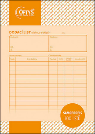 Dodací list A5