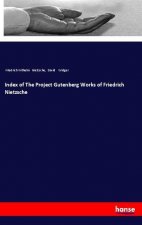 Index of The Project Gutenberg Works of Friedrich Nietzsche